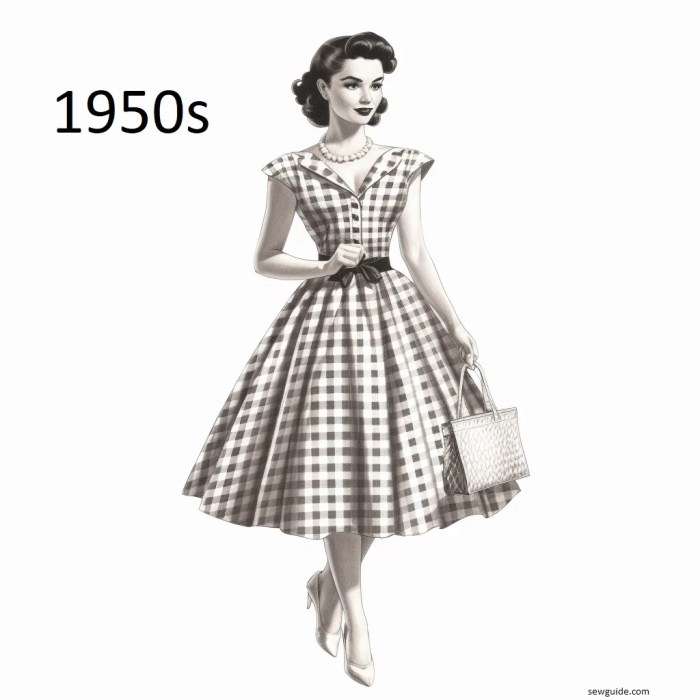 50s style of dress