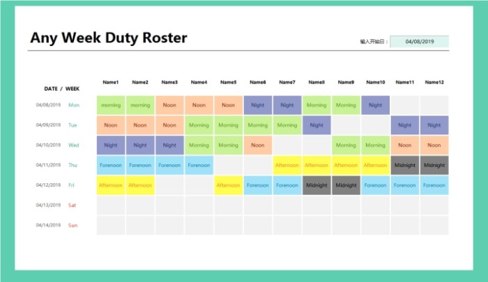 Contoh Desain Daftar Piket Kelas Panduan Lengkap