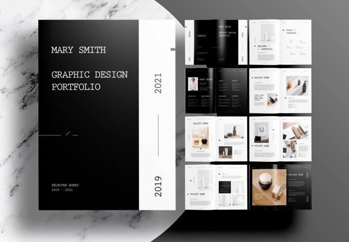 Portfolio graphic template examples templates thehungryjpeg creativemarket editable graphique top cart enregistrée depuis add