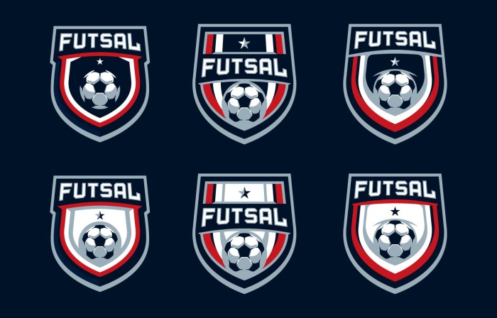 Contoh desain logo futsal