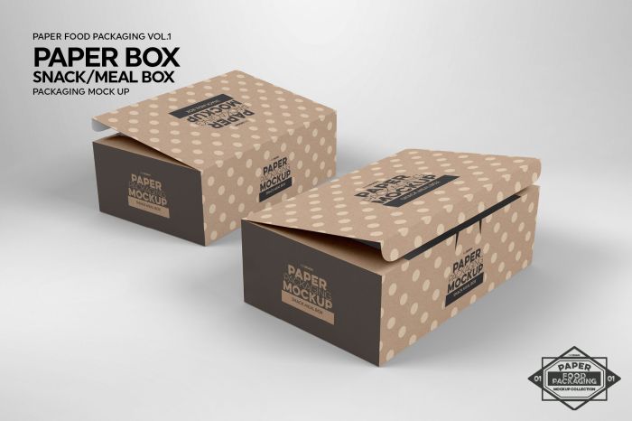 Contoh desain box makanan